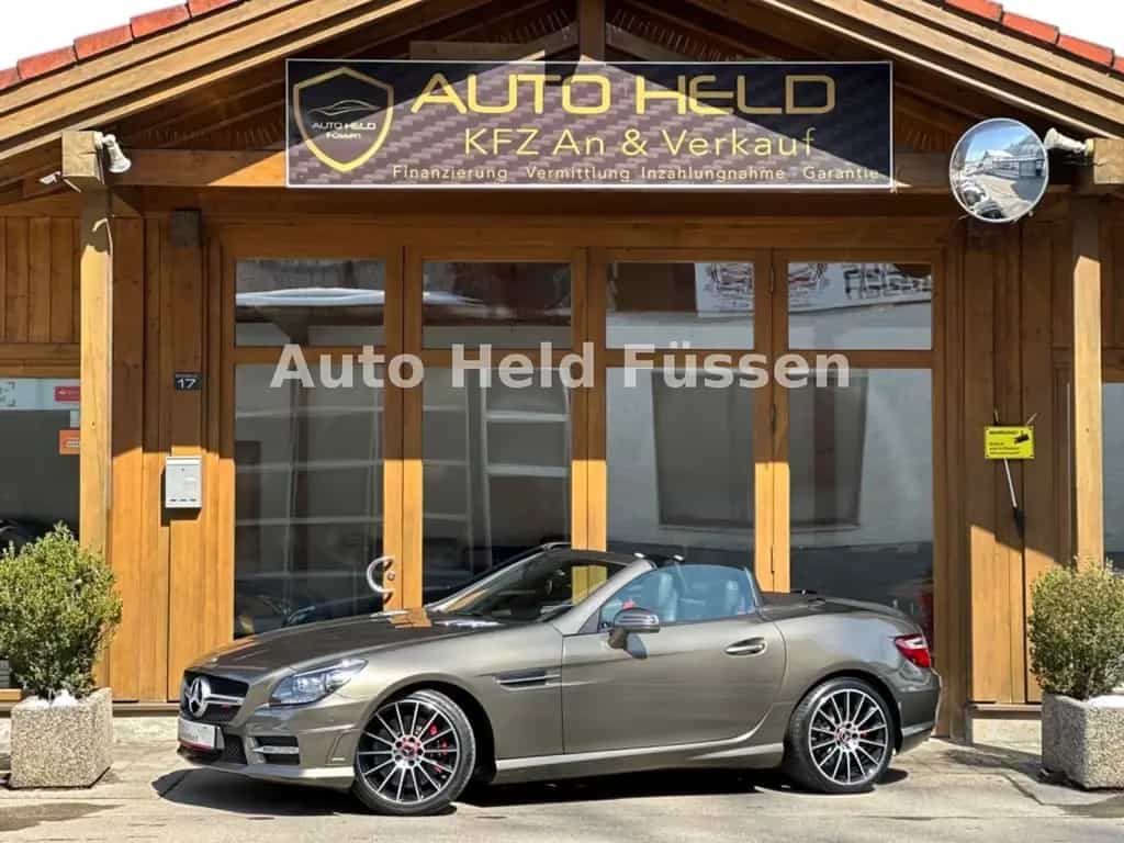 Mercedes-Benz SLK 350 Roadster AMG Aut Navi Leder Shz Temp 01/2015-photo-0