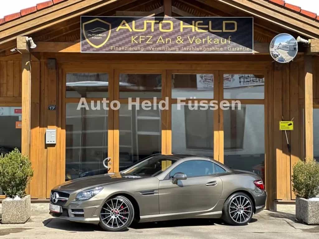 Mercedes-Benz SLK 350 Roadster AMG Aut Navi Leder Shz Temp 01/2015-photo-1