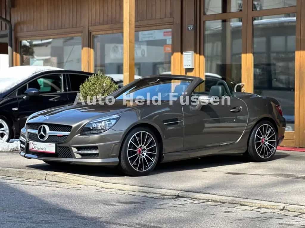 Mercedes-Benz SLK 350 Roadster AMG Aut Navi Leder Shz Temp 01/2015-photo-2