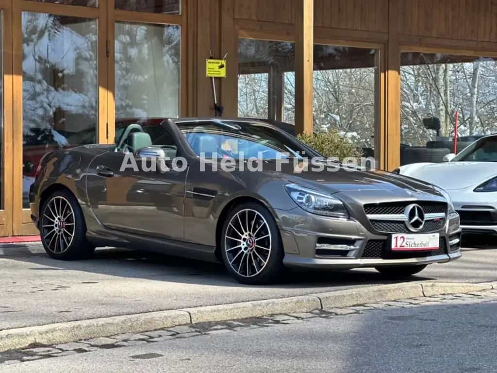 Mercedes-Benz SLK 350 Roadster AMG Aut Navi Leder Shz Temp 01/2015-photo-4