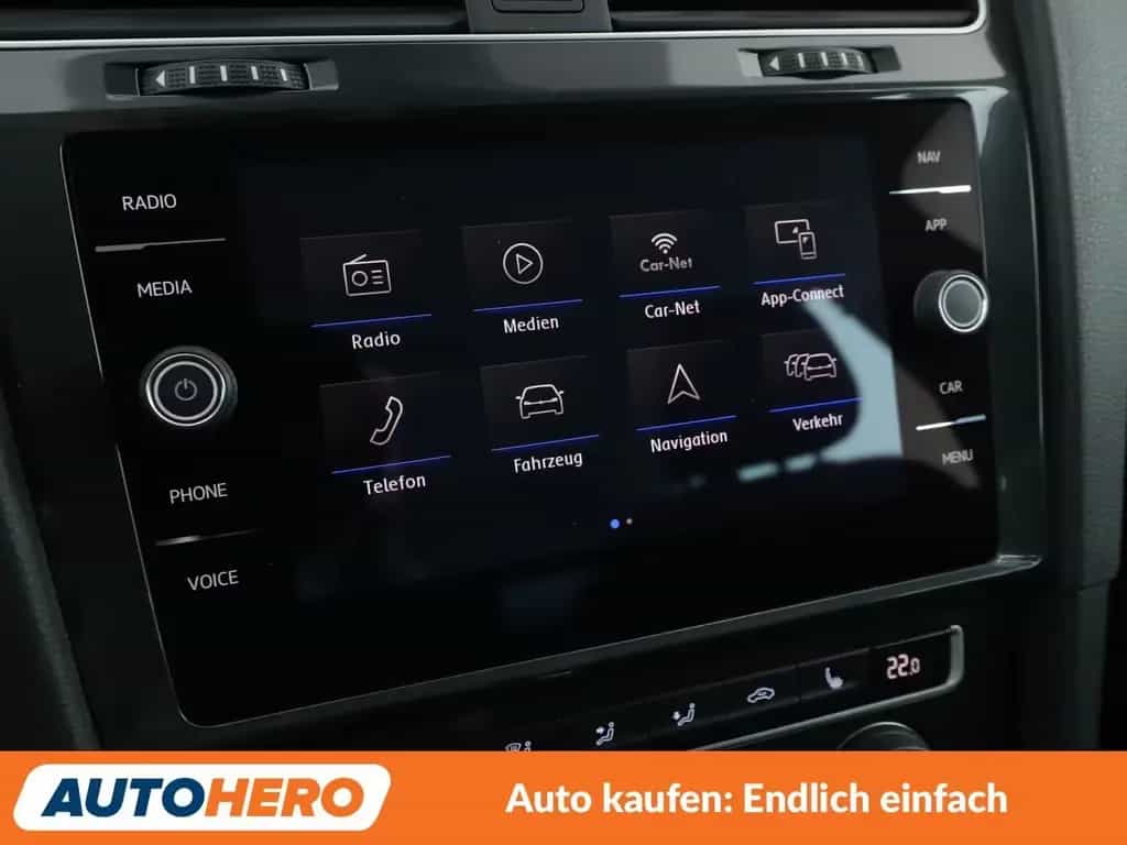 Volkswagen Golf VII 1.4 TSI Comfortline BM Aut.*NAVI*LED* 11/2017-photo-22