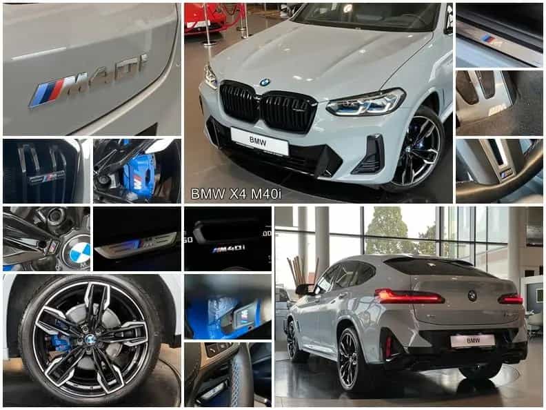 BMW X4 M40i Laser SurrView Memory H&K HUD AHK ACC 03/2022-photo-9