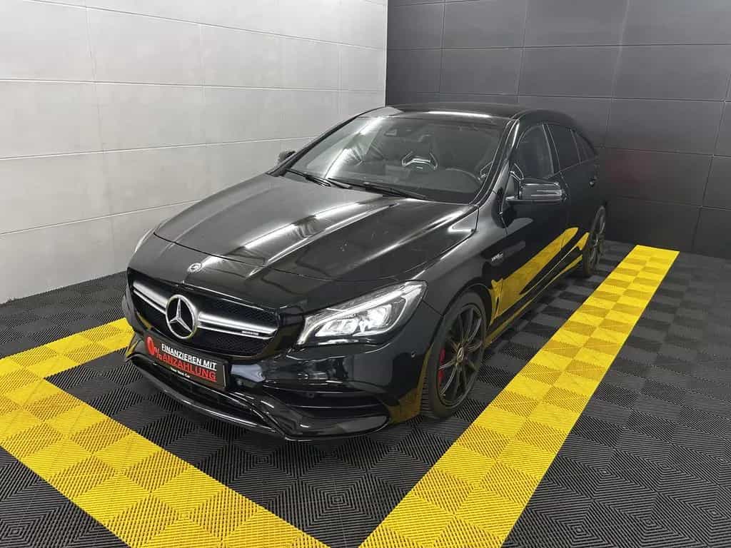 Mercedes-Benz CLA-Class 45 AMG Shooting Brake 4Matic+Pano+H&K+Memory 02/2019-photo-0