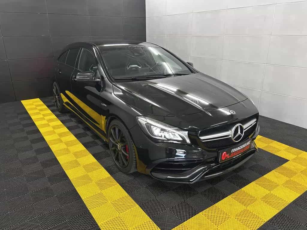 Mercedes-Benz CLA-Class 45 AMG Shooting Brake 4Matic+Pano+H&K+Memory 02/2019-photo-2