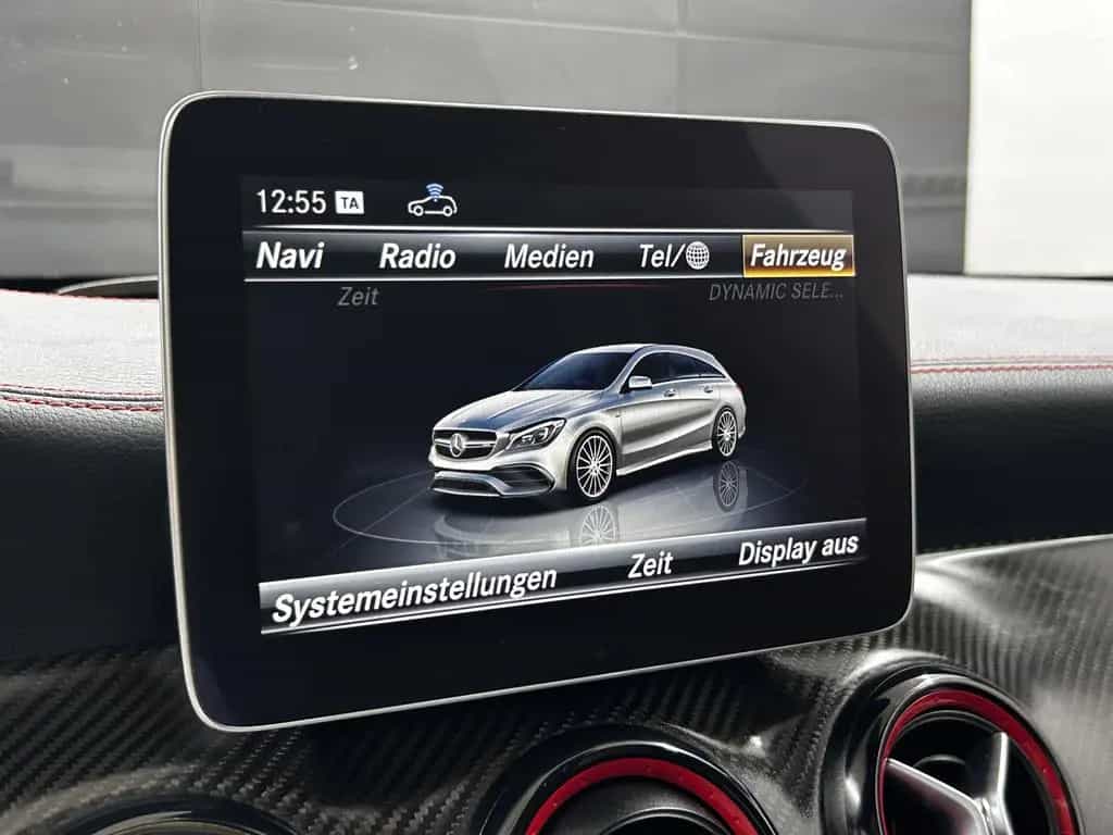 Mercedes-Benz CLA-Class 45 AMG Shooting Brake 4Matic+Pano+H&K+Memory 02/2019-photo-42