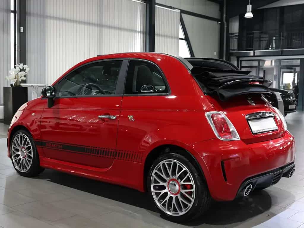 Abarth 500C SPORT-MODE / NAVI+ / SPORT-ALCANTARA-SITZE 05/2013-photo-9