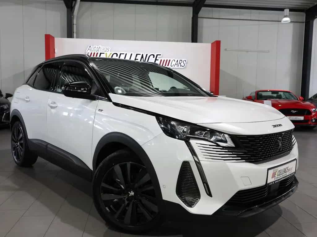 Peugeot 3008 BLUE-HDI GT-SPORT / WHITE & BLACK / SCHÖN 07/2022-photo-1