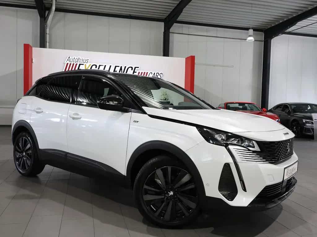 Peugeot 3008 BLUE-HDI GT-SPORT / WHITE & BLACK / SCHÖN 07/2022-photo-2