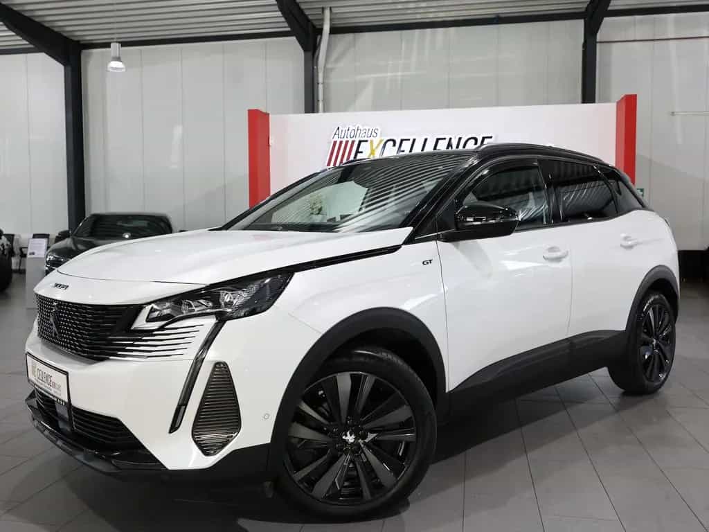 Peugeot 3008 BLUE-HDI GT-SPORT / WHITE & BLACK / SCHÖN 07/2022-photo-4