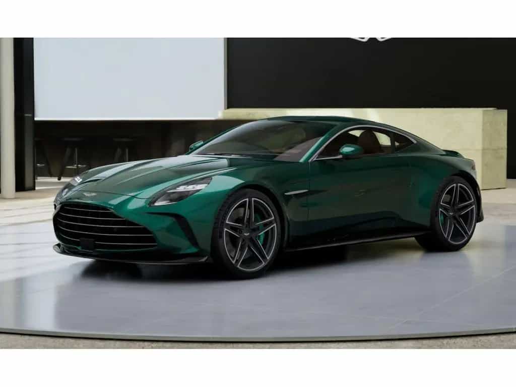 Aston Martin Vantage 4.0 V8 Coupé - Malachite Green 12/2025-photo-0