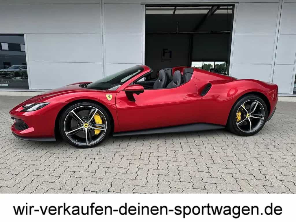 Ferrari 296 GTS Sonderfarbe Rosso Magma UPE 385´T 1. Hd 01/2024-photo-1