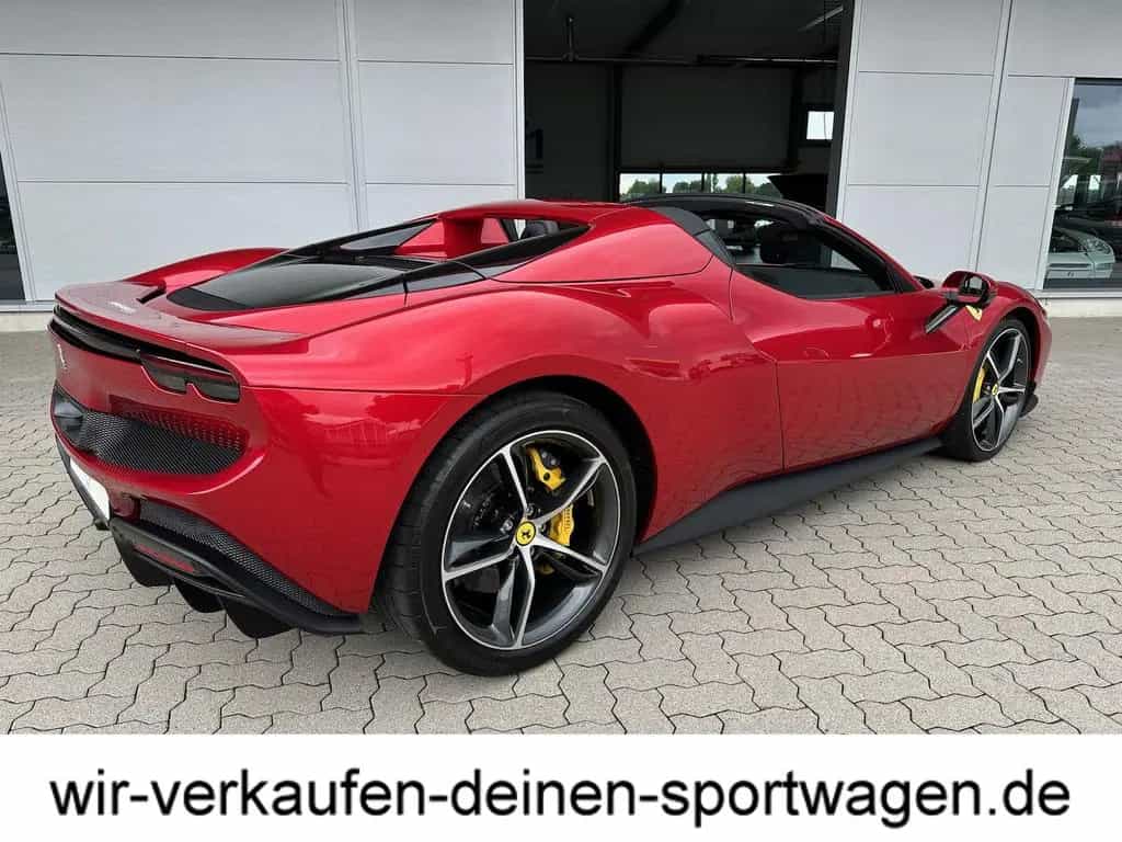 Ferrari 296 GTS Sonderfarbe Rosso Magma UPE 385´T 1. Hd 01/2024-photo-16