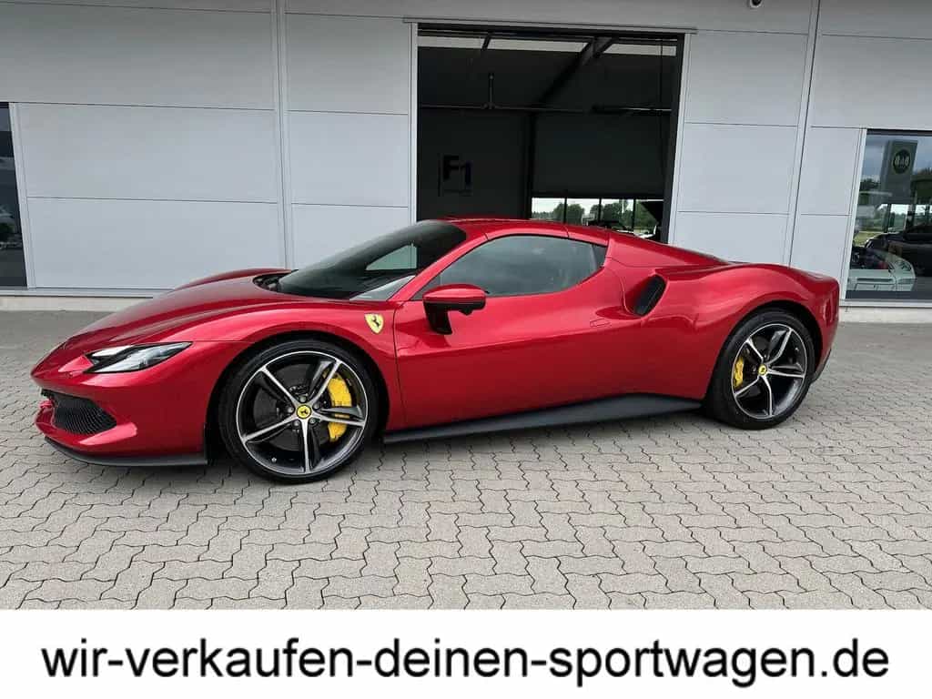 Ferrari 296 GTS Sonderfarbe Rosso Magma UPE 385´T 1. Hd 01/2024-photo-2
