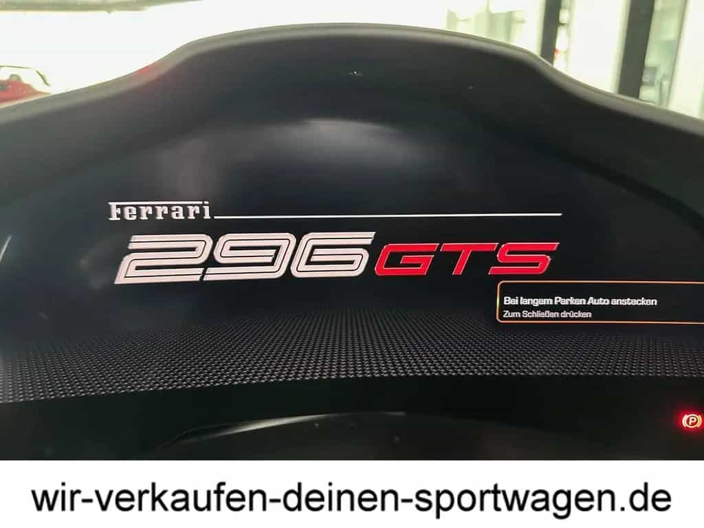 Ferrari 296 GTS Sonderfarbe Rosso Magma UPE 385´T 1. Hd 01/2024-photo-21