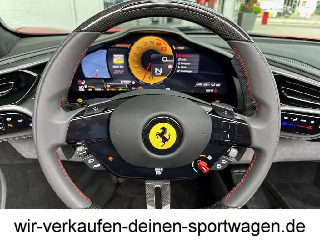 Ferrari 296 GTS Sonderfarbe Rosso Magma UPE 385´T 1. Hd 01/2024-photo-5