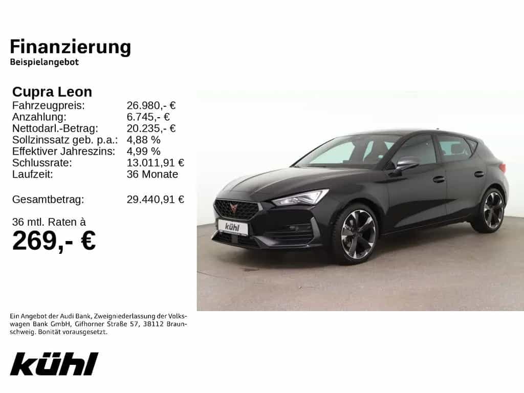 Cupra Leon 1.5 eTSI DSG ACC/Parklenkassist/Connect/Nav 12/2023-photo-1