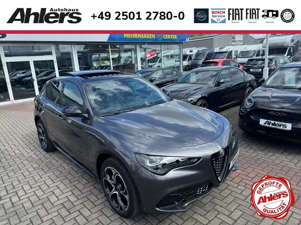 Alfa Romeo Stelvio Veloce Q4+PANO+LEDER+HARMAN+ELSITZE+NAVI 06/2023-photo-0