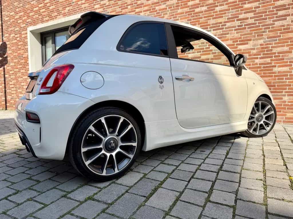 Abarth 595C - NUR 40' KM - LEDER NAVI XENON - WIE NEU ! 04/2019-photo-14