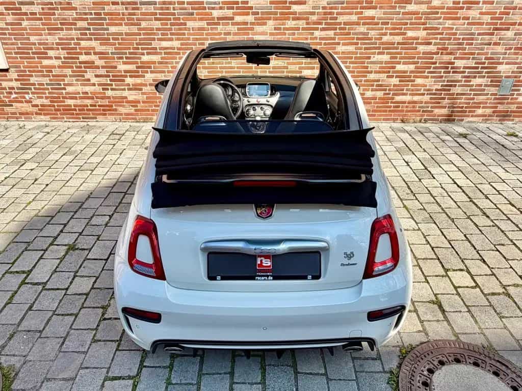 Abarth 595C - NUR 40' KM - LEDER NAVI XENON - WIE NEU ! 04/2019-photo-19