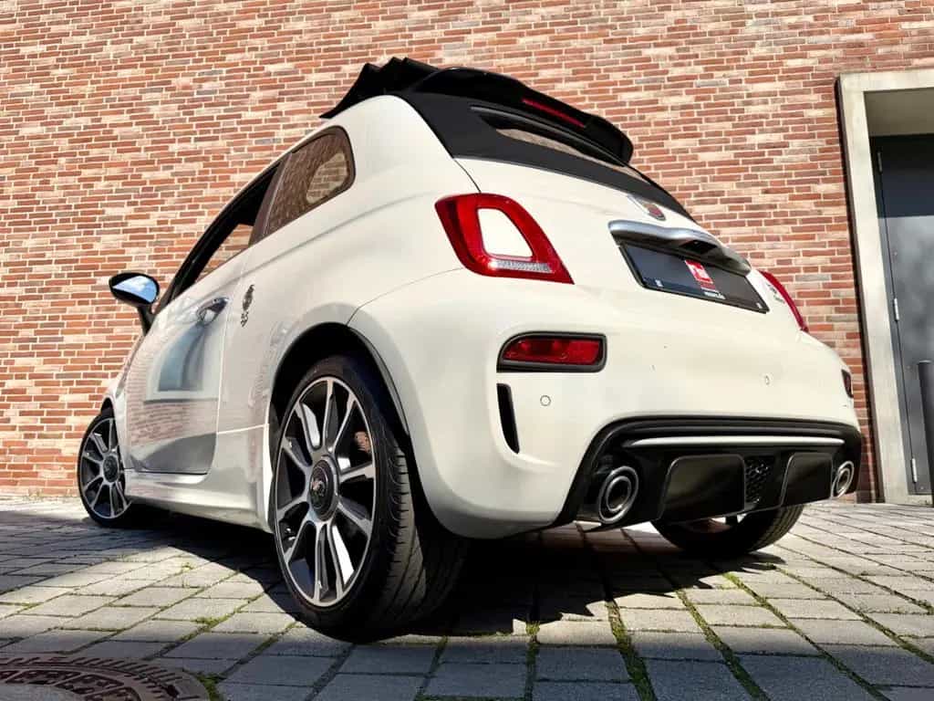 Abarth 595C - NUR 40' KM - LEDER NAVI XENON - WIE NEU ! 04/2019-photo-22