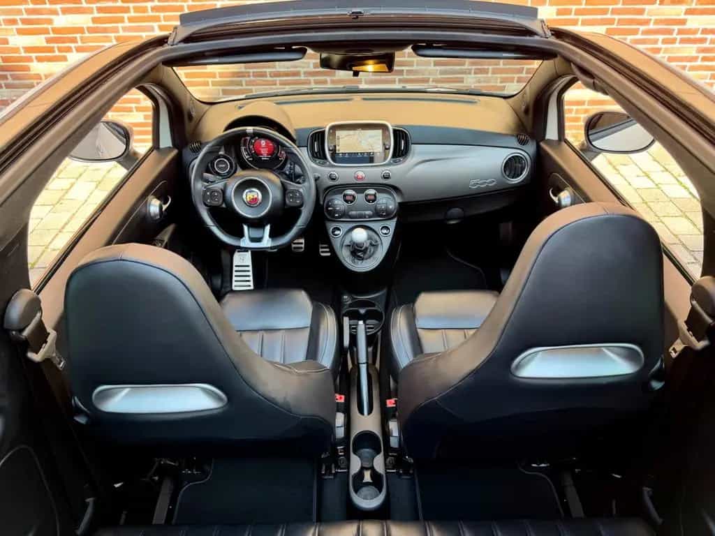 Abarth 595C - NUR 40' KM - LEDER NAVI XENON - WIE NEU ! 04/2019-photo-43