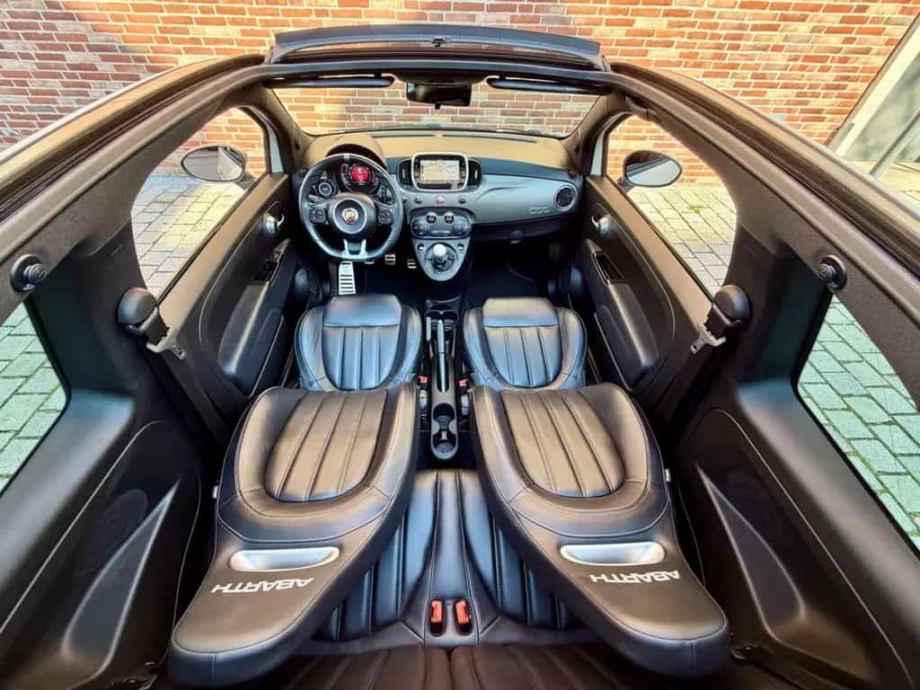 Abarth 595C - NUR 40' KM - LEDER NAVI XENON - WIE NEU ! 04/2019-photo-44