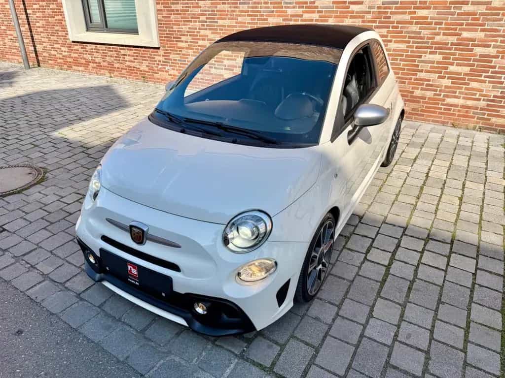 Abarth 595C - NUR 40' KM - LEDER NAVI XENON - WIE NEU ! 04/2019-photo-4