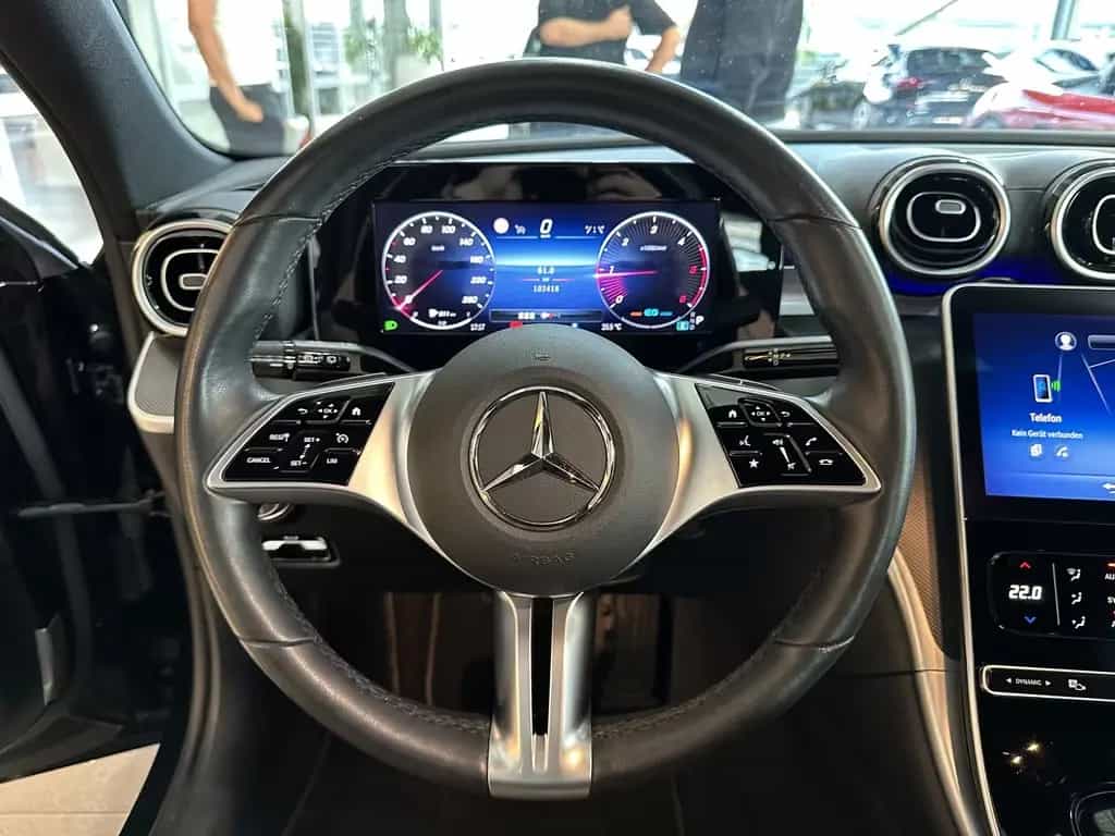 Mercedes-Benz C 220 T d Avantgarde R.Cam Navi Tempomat LED AHK 01/2022-photo-16