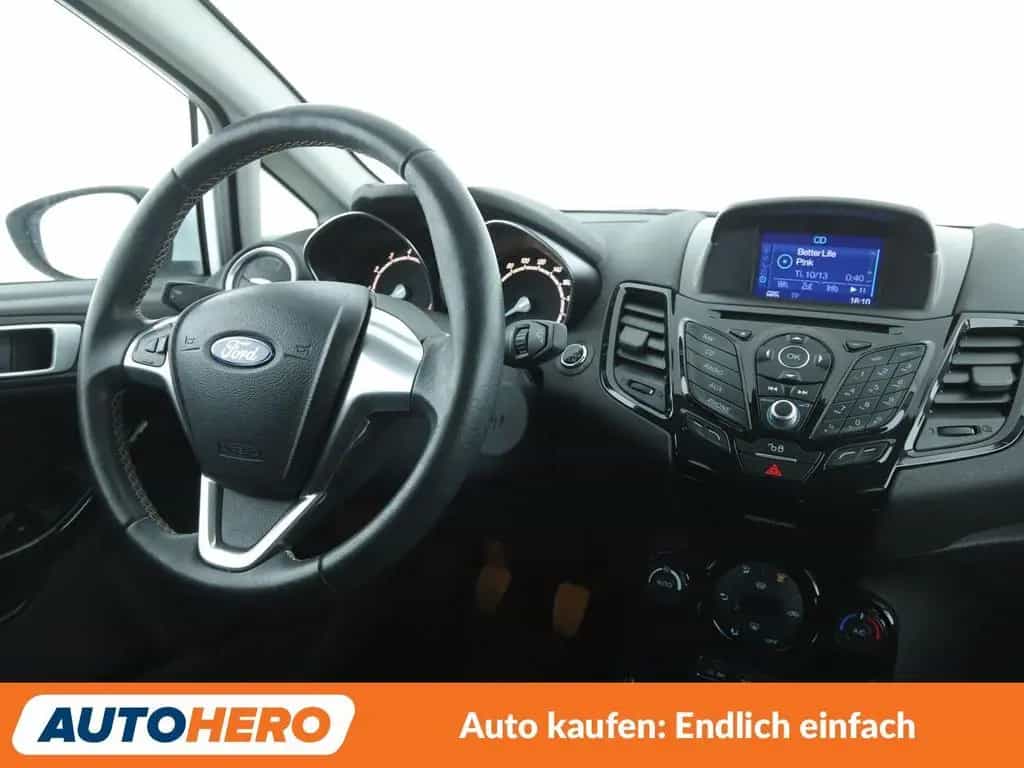Ford Fiesta 1.0 EcoBoost Titanium*PDC*SHZ*KLIMA* 07/2016-photo-12