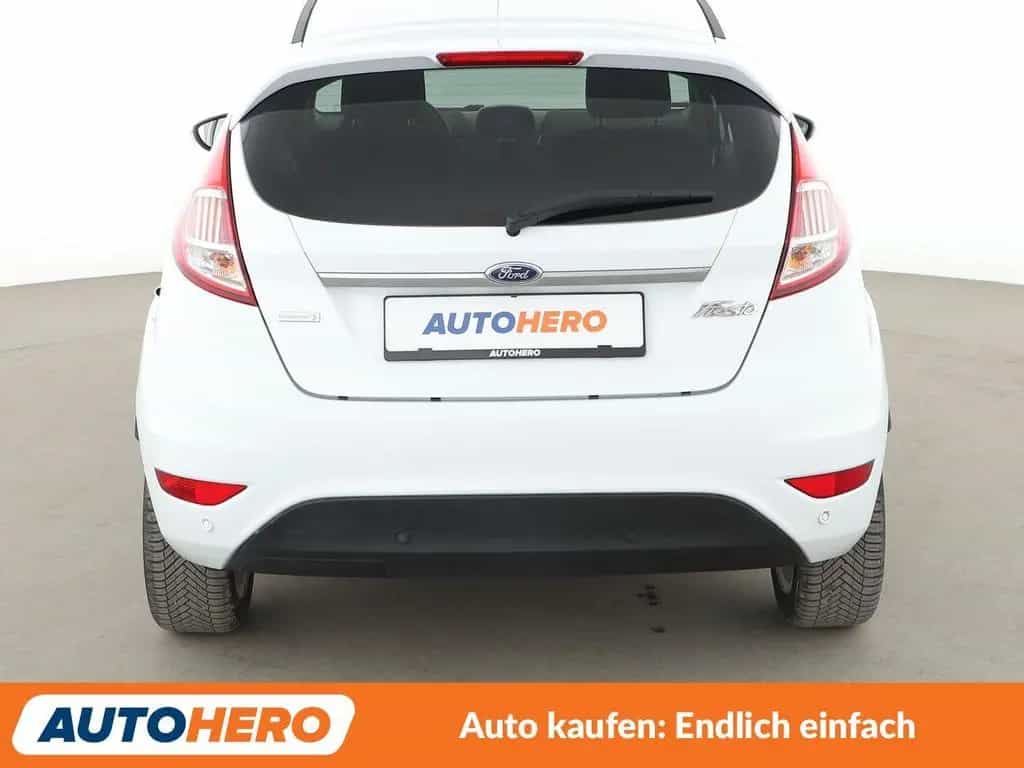 Ford Fiesta 1.0 EcoBoost Titanium*PDC*SHZ*KLIMA* 07/2016-photo-4