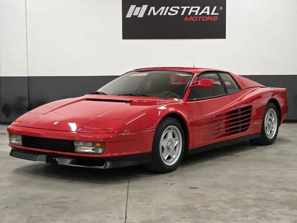 Ferrari Testarossa Monospecchio Monodado Cert. F 03/1985-photo-0