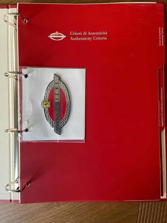 Ferrari Testarossa Monospecchio Monodado Cert. F 03/1985-photo-14