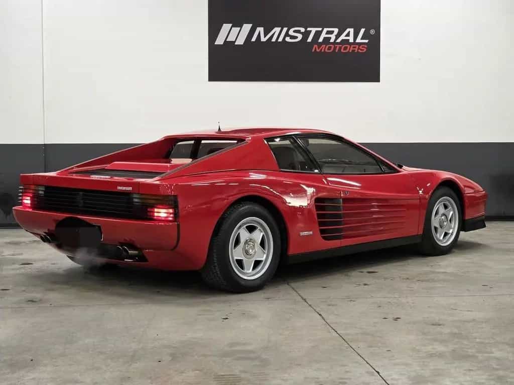 Ferrari Testarossa Monospecchio Monodado Cert. F 03/1985-photo-3