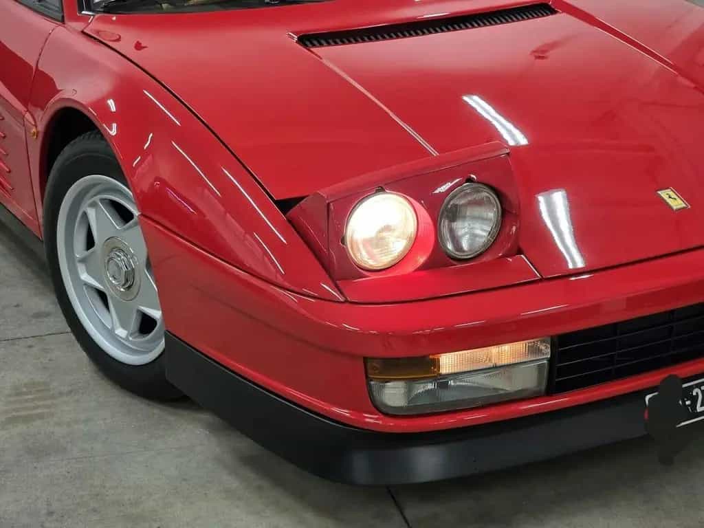 Ferrari Testarossa Monospecchio Monodado Cert. F 03/1985-photo-7