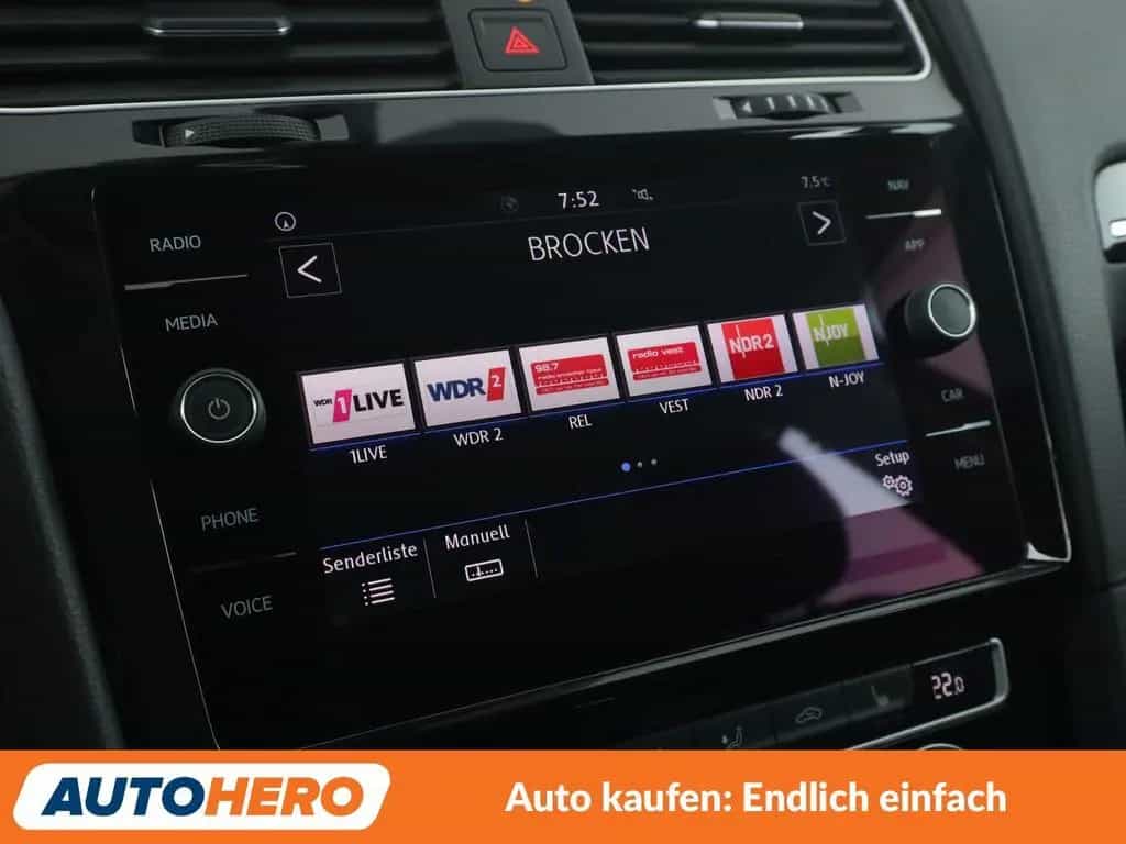 Volkswagen Golf VII 1.5 TSI ACT Highline BM Aut.*NAVI*LED* 10/2019-photo-21