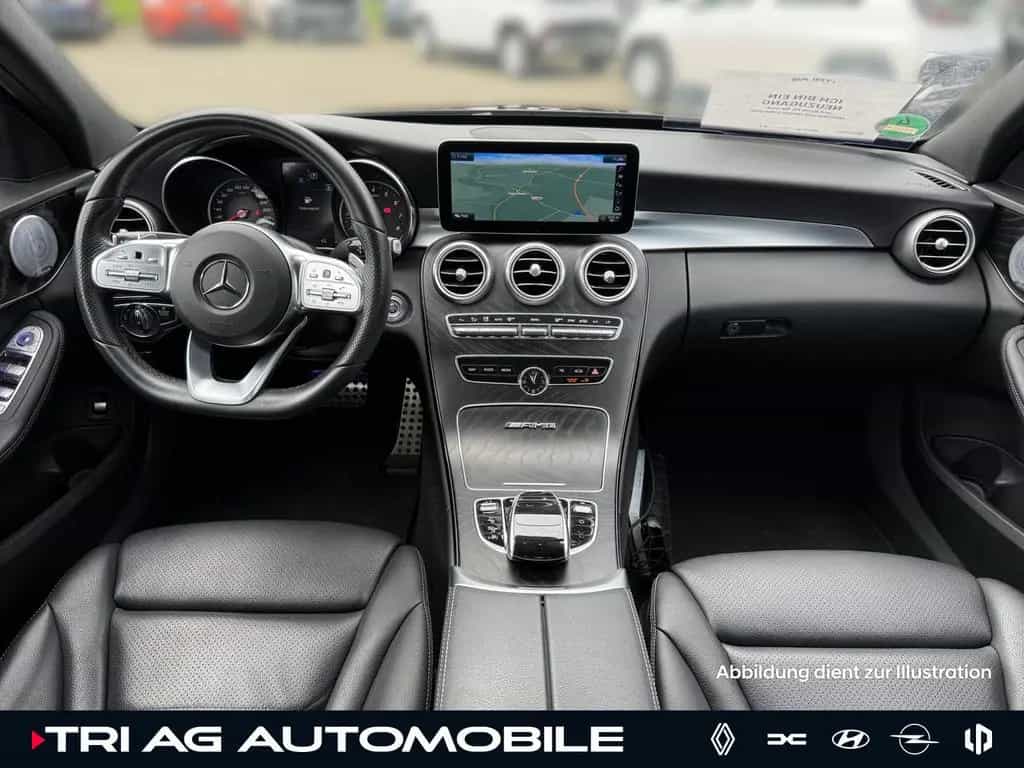 Mercedes-Benz C-Class 300 AMG Line AHK-schwenkbar Business-Plus-Pake 10/2018-photo-10