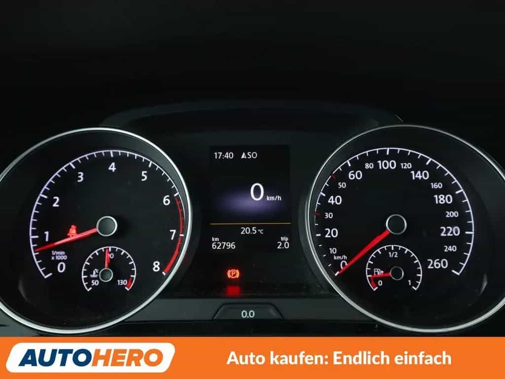Volkswagen Golf VII 1.2 TSI Allstar BMT*NAVI*PDC*SHZ*KLIMA* 03/2016-photo-19
