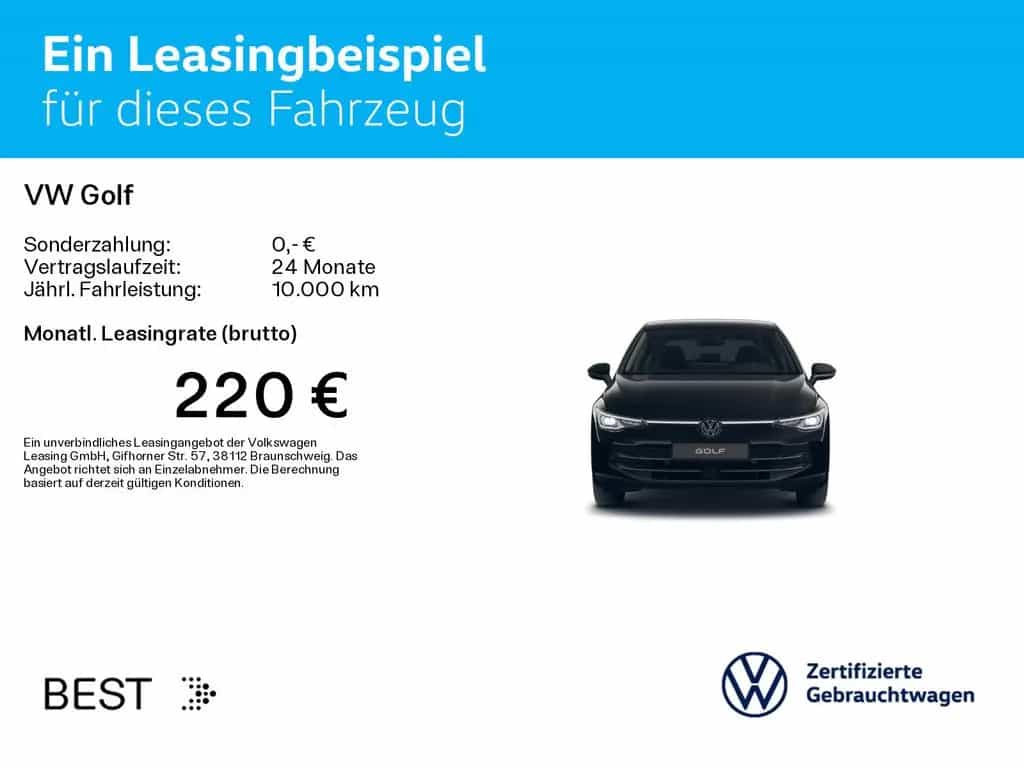 Volkswagen Golf VIII 1.5 eTSI DSG GOAL*LED*AHK*KAMERA*PDC*S 07/2025-photo-2
