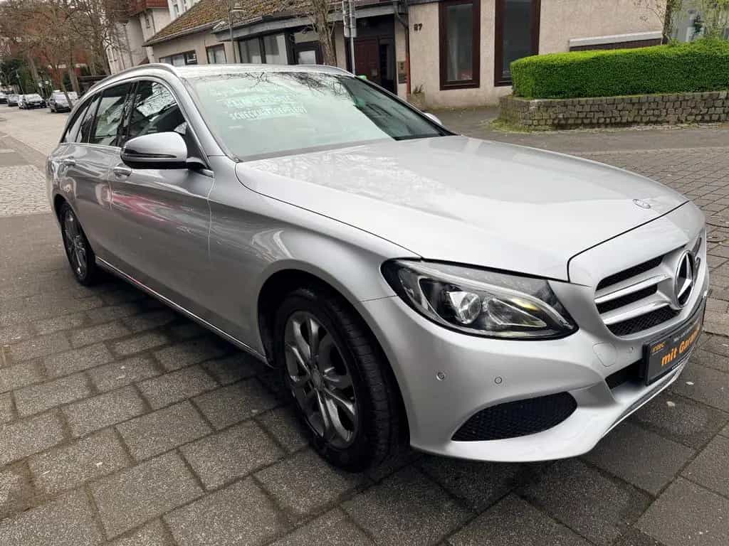 Mercedes-Benz C-Class 180 T CGI Avantgarde,Teilleder,Navi,LED,AHK 06/2016-photo-2