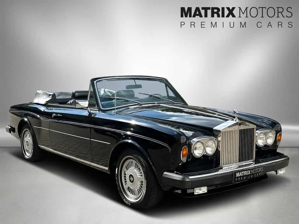 Rolls-Royce Corniche ll Drophead Coupé V8 Weißwandreifen 10/1981-photo-11