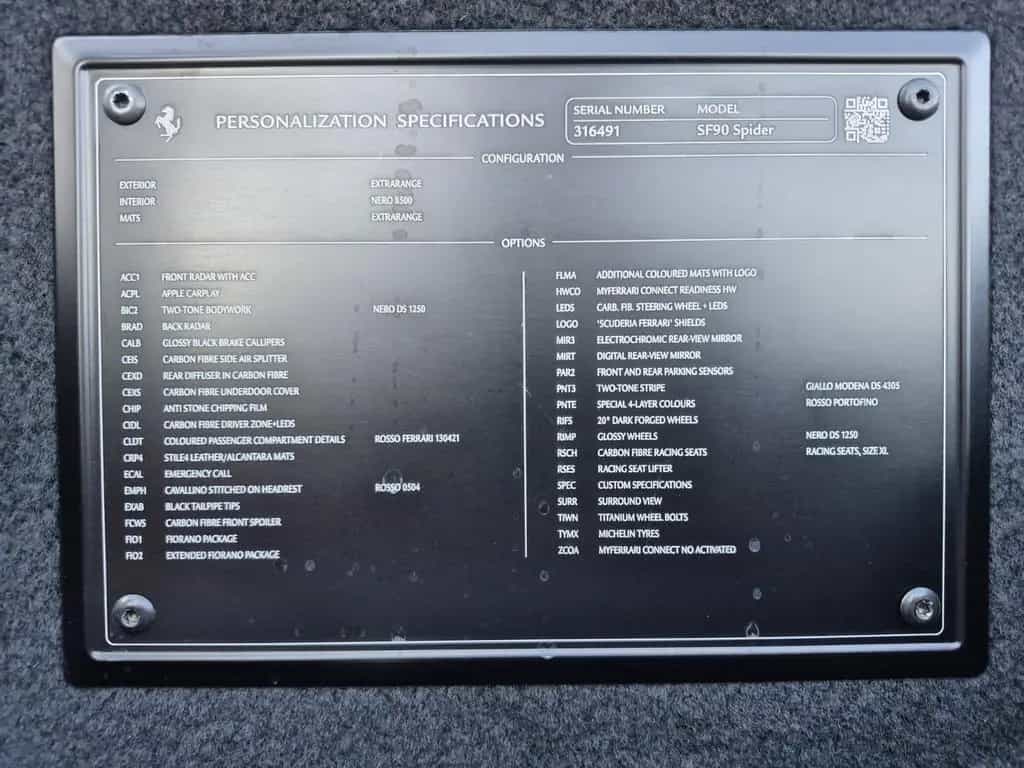 Ferrari SF90 Spider, Assetto Fiorano-Paket, MwSt. awb 03/2025-photo-5
