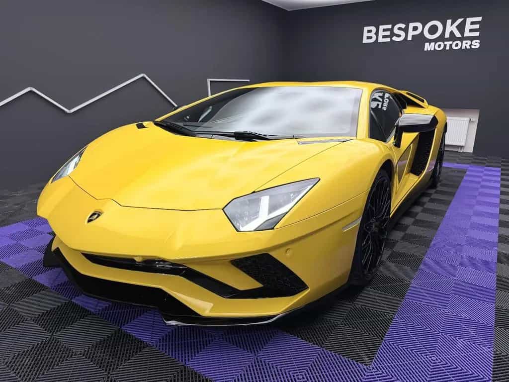 Lamborghini Aventador S- Carbon- Sensonum- Lift- Alcantara 03/2018-photo-1