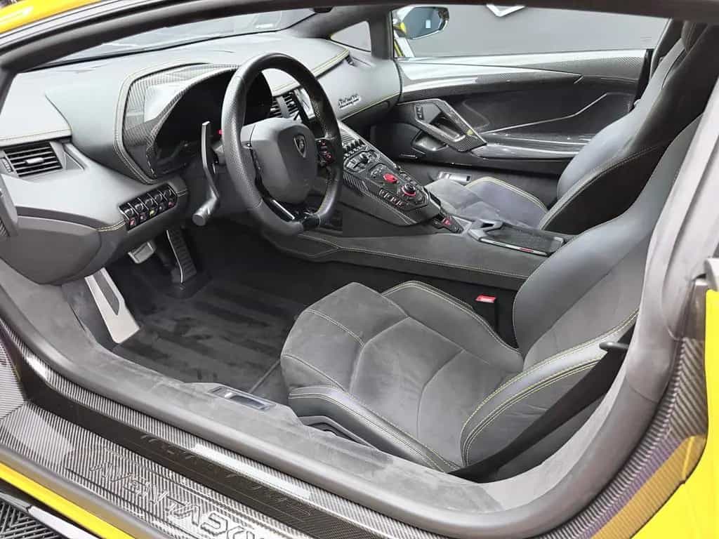 Lamborghini Aventador S- Carbon- Sensonum- Lift- Alcantara 03/2018-photo-10