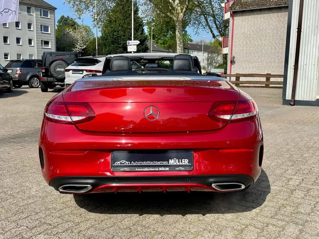 Mercedes-Benz C 200 Cabrio Aut."AMG Line"+LED+KAMERA+Burmester 08/2017-photo-12
