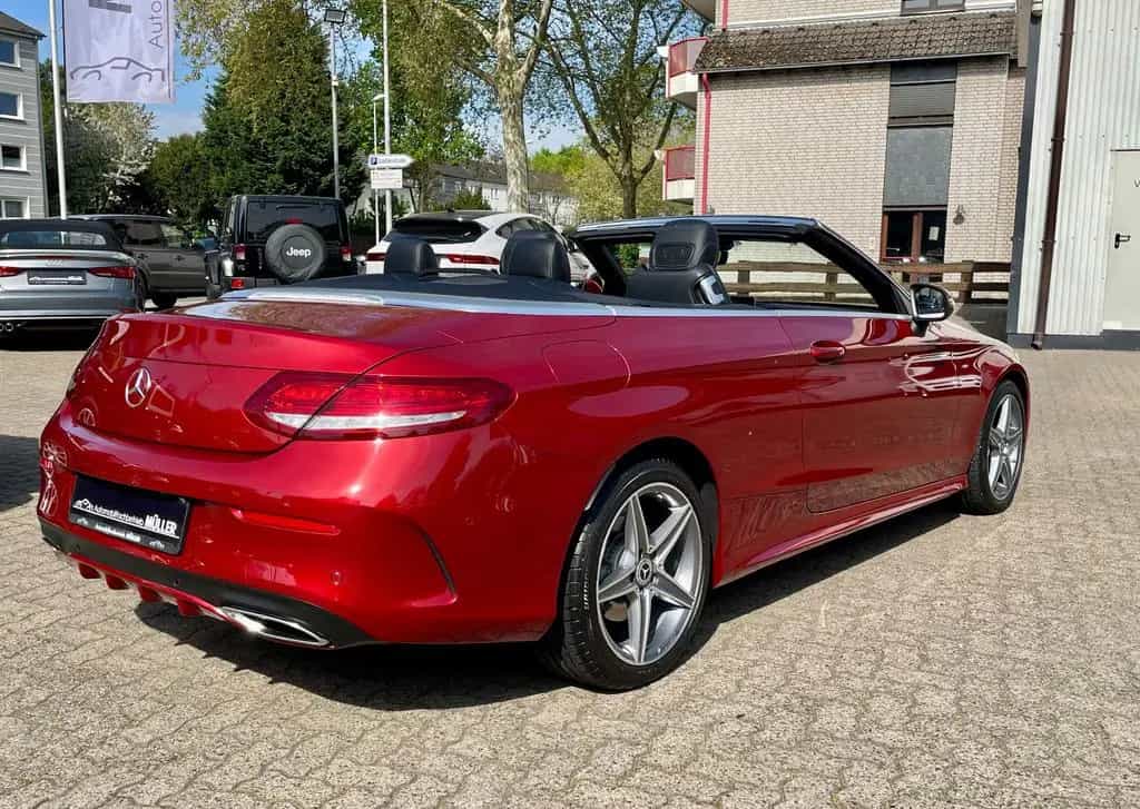 Mercedes-Benz C 200 Cabrio Aut."AMG Line"+LED+KAMERA+Burmester 08/2017-photo-15