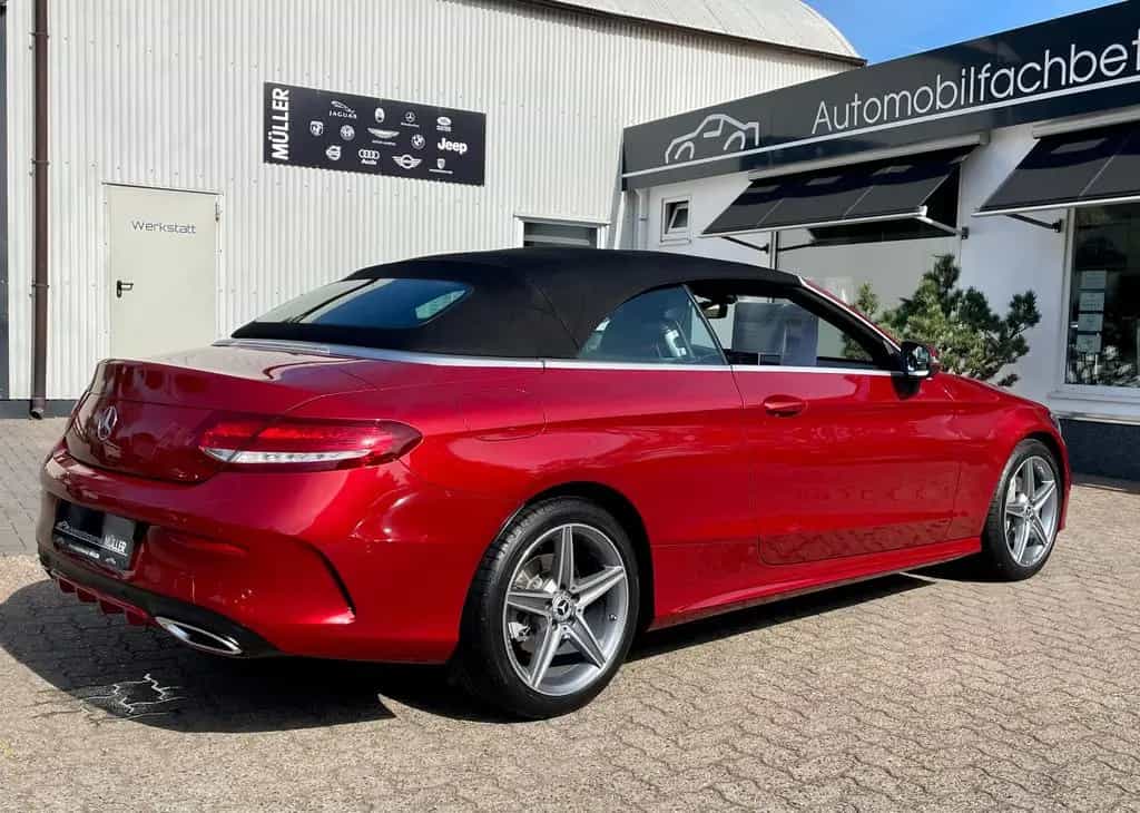 Mercedes-Benz C 200 Cabrio Aut."AMG Line"+LED+KAMERA+Burmester 08/2017-photo-20