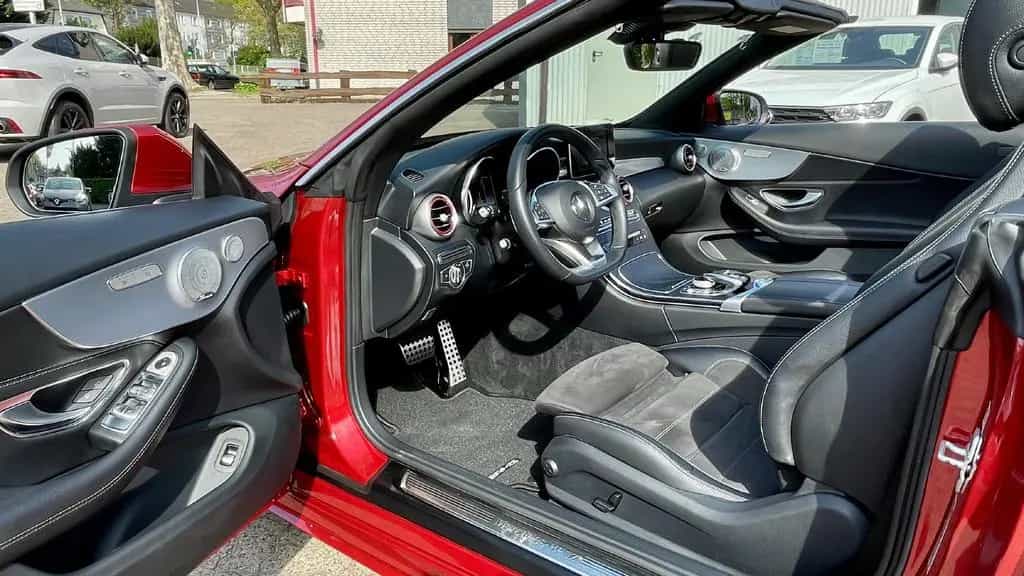 Mercedes-Benz C 200 Cabrio Aut."AMG Line"+LED+KAMERA+Burmester 08/2017-photo-25