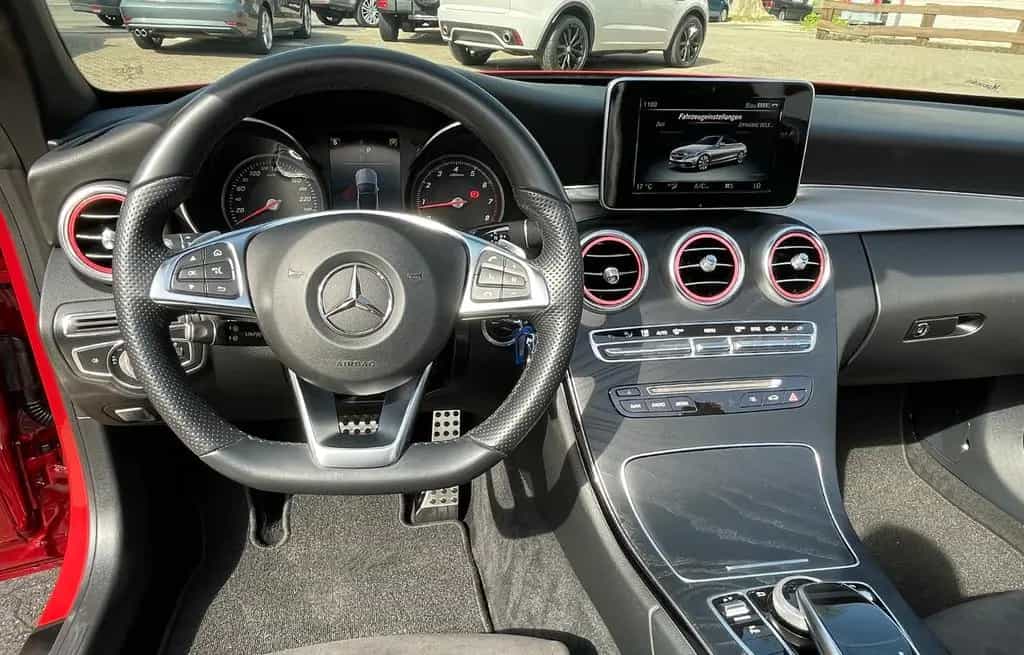 Mercedes-Benz C 200 Cabrio Aut."AMG Line"+LED+KAMERA+Burmester 08/2017-photo-27