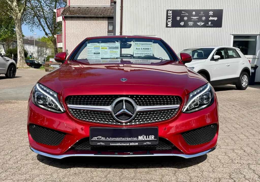Mercedes-Benz C 200 Cabrio Aut."AMG Line"+LED+KAMERA+Burmester 08/2017-photo-3