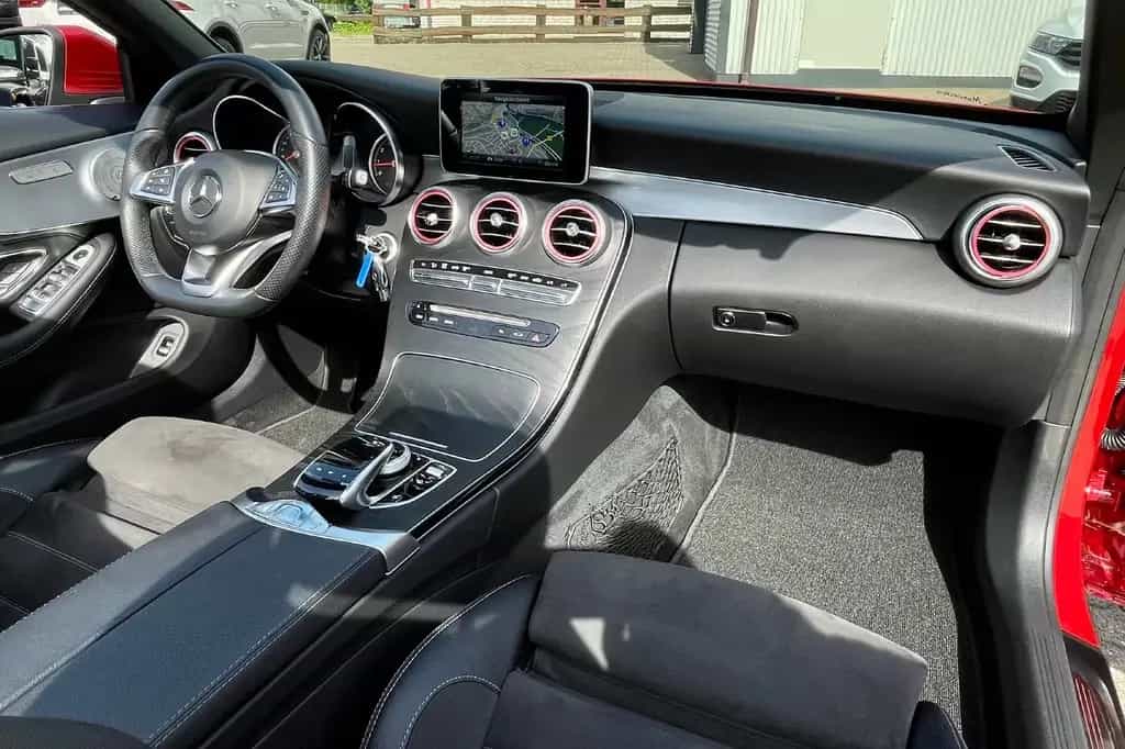 Mercedes-Benz C 200 Cabrio Aut."AMG Line"+LED+KAMERA+Burmester 08/2017-photo-34